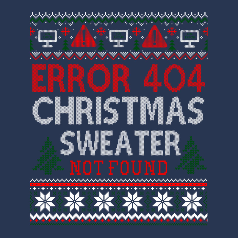 Limited Edition Ugly Sweater Not Found Error 404 Computer Christmas Ladies Denim Jacket by Pannell Quintero | Artistshot