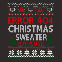 Limited Edition Ugly Sweater Not Found Error 404 Computer Christmas Racerback Tank | Artistshot