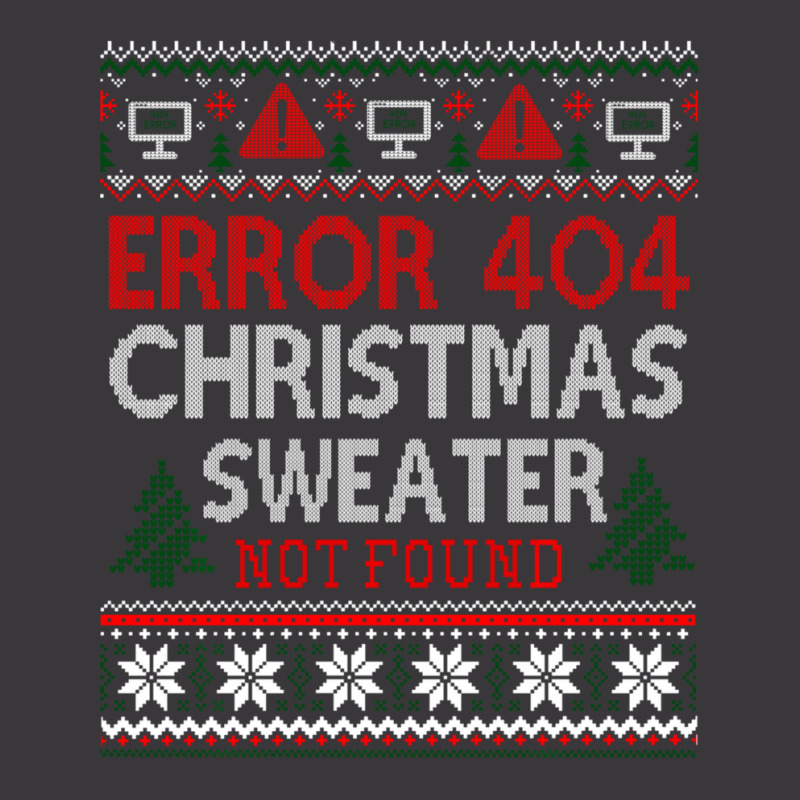 Limited Edition Ugly Sweater Not Found Error 404 Computer Christmas Ladies Curvy T-Shirt by Pannell Quintero | Artistshot