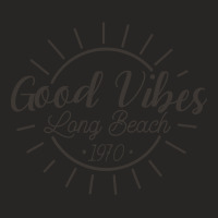 Limited Edition Good Vibes Long Beach California 1970's Ladies Fitted T-shirt | Artistshot