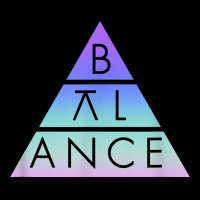 Find Balance Prisma Triangle Futuristic Font T Shirt Kids Cap | Artistshot