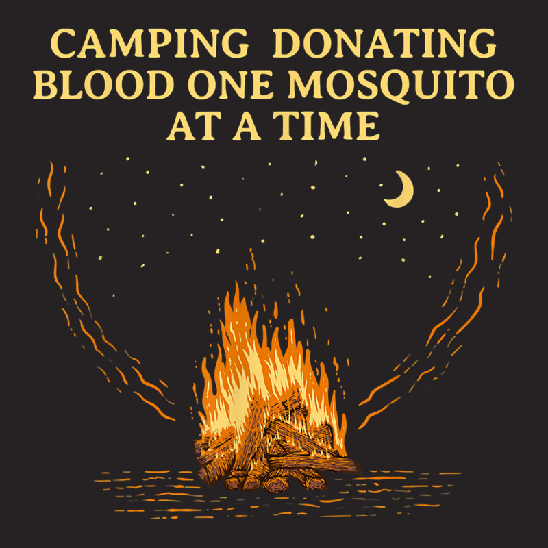 Donating Blood One Mosquito Camping Funny Camper Humor T Shirt Vintage Cap by jessamynb4pru | Artistshot