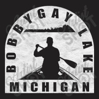 Trending Bobbygay Lake Canoeing Michigan T-shirt | Artistshot