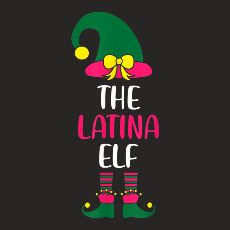 Latina Elf Family Matching Group Christmas Womens Pajama Ladies Fitted T-Shirt by AndrewRobertHenzel | Artistshot