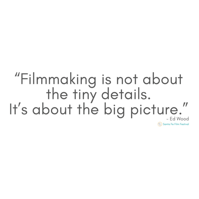 Filmmaking Is Not About The Tiny Details. Its About The Big Picture. V-Neck Tee by aclanddarmeno | Artistshot