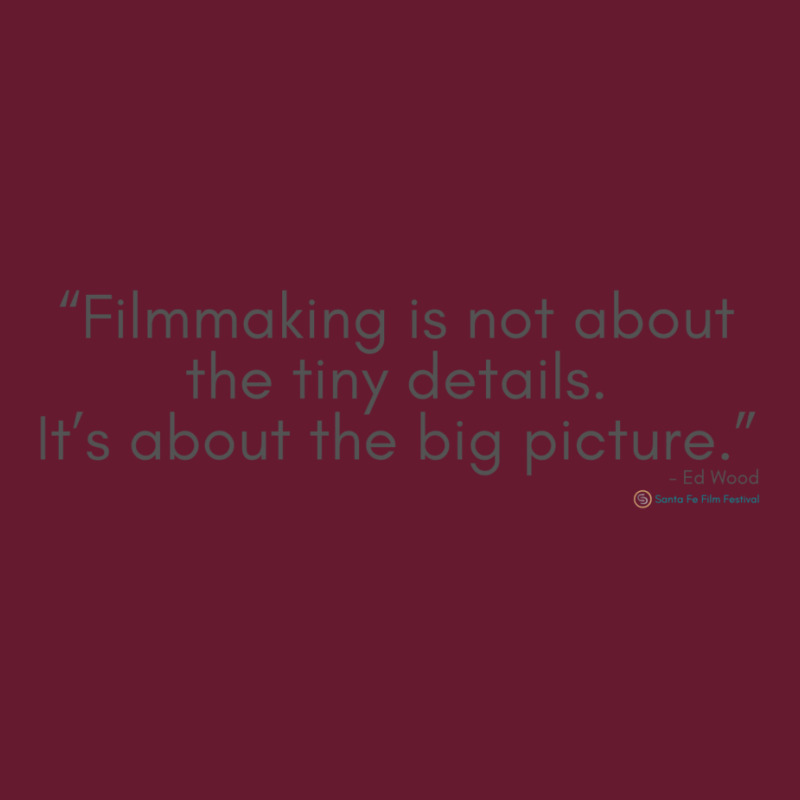 Filmmaking Is Not About The Tiny Details. Its About The Big Picture. Classic T-shirt by aclanddarmeno | Artistshot