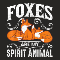 Foxes Are My Spirit Animal Fox T Shirt Ladies Fitted T-shirt | Artistshot