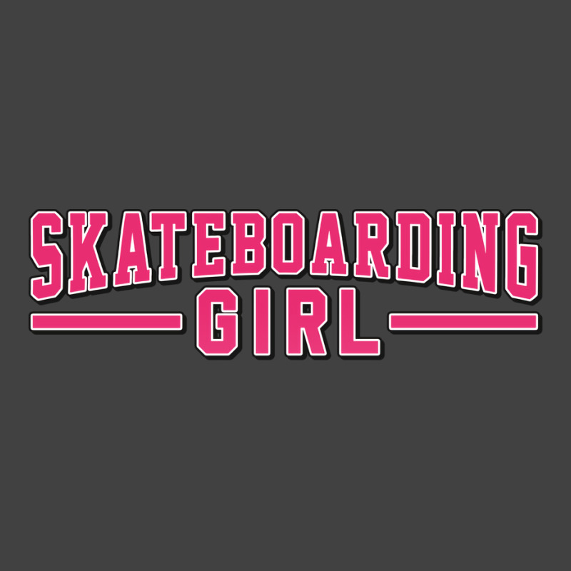 Skateboarding Girl Perfect Present For Mot Dad Friend Him Or Hippie Fu Vintage T-shirt | Artistshot