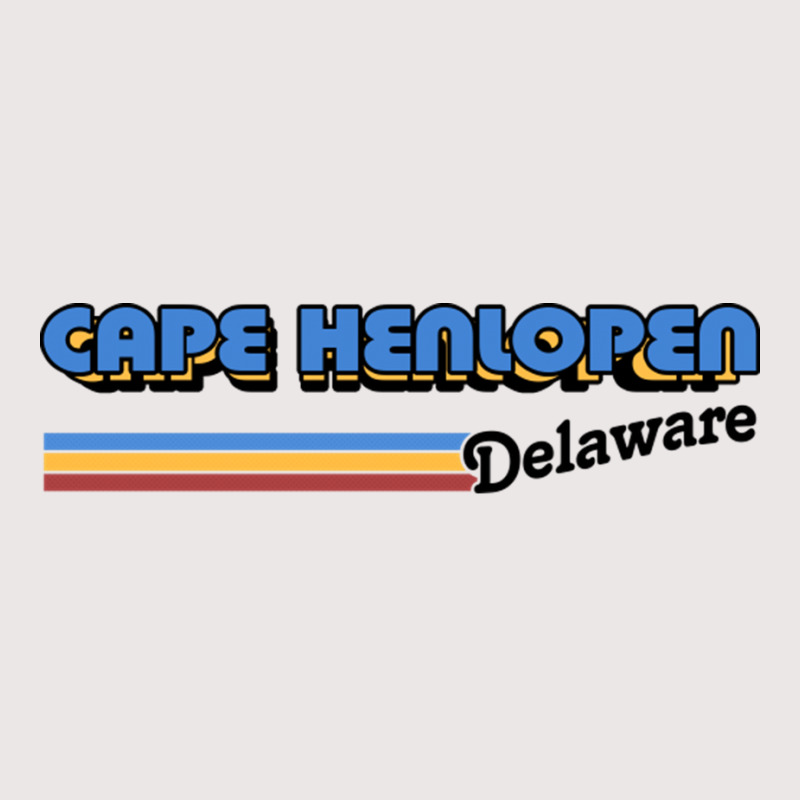 Cape Henlopen Delaware Retro Style Design Pocket T-shirt | Artistshot