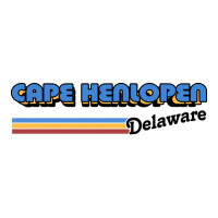 Cape Henlopen Delaware Retro Style Design V-neck Tee | Artistshot