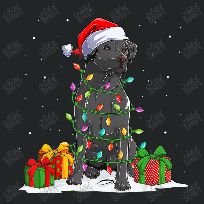 Black Lab Labrador Christmas Lights Pajama Dog Lover Xmas Duffel Bag | Artistshot