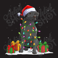 Black Lab Labrador Christmas Lights Pajama Dog Lover Xmas Waist Apron | Artistshot