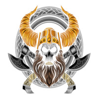 Hot Trend Norse Viking Style Skull Beard For Vikings Lover Sticker | Artistshot