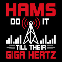 Hams Do It Till Their Giga Hertz Amateur Radio T Shirt Youth Hoodie | Artistshot