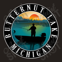 Hot Trend Butternut Lake Fishing Michigan Sunset Tank Top | Artistshot