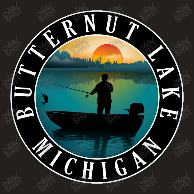 Hot Trend Butternut Lake Fishing Michigan Sunset Tank Top | Artistshot