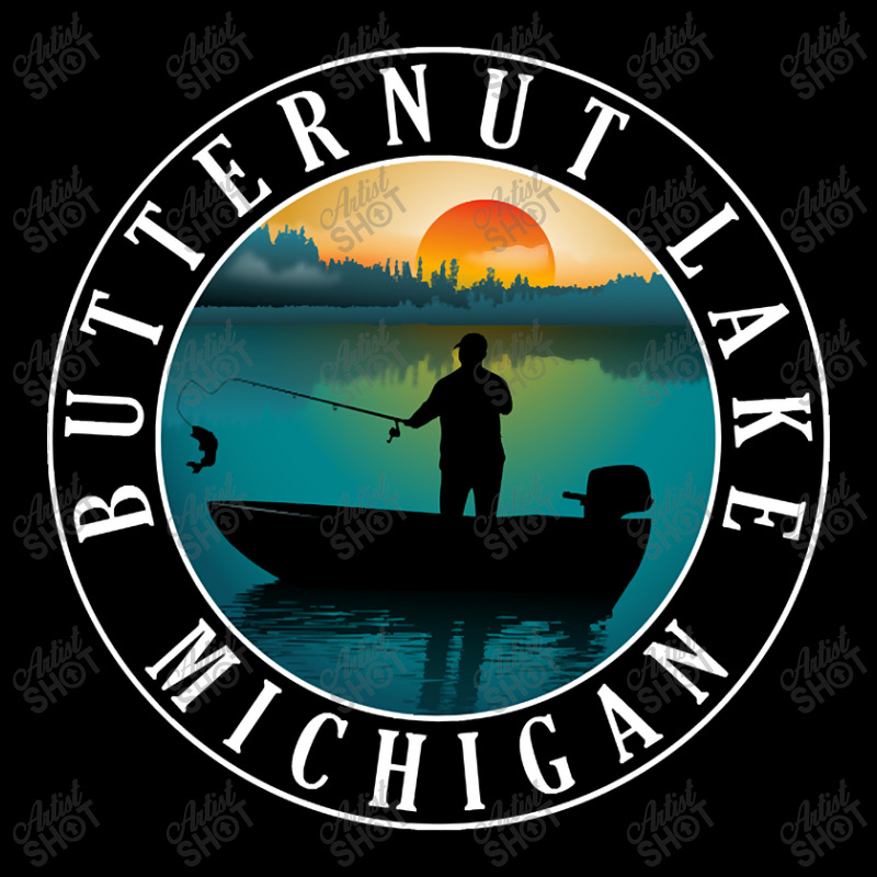 Hot Trend Butternut Lake Fishing Michigan Sunset Zipper Hoodie | Artistshot