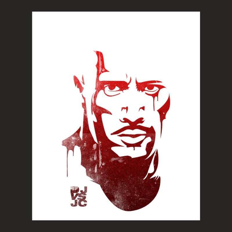 Dwayne Johnson Face Ladies Fitted T-Shirt by AbeaJuanje | Artistshot