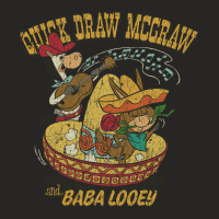 Quick Draw Mcgraw Amp Baba Looey   Travel 80s Ladies Fitted T-shirt | Artistshot