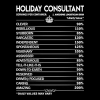 Limited Edition Holiday Consultant T Shirt - Holiday Consultant Factor Zipper Hoodie | Artistshot