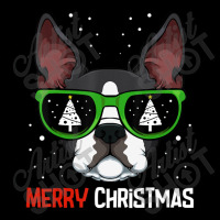 Boston Terrier Christmas Pajama Dog Sunglasses X Mas Tree Lightweight Hoodie | Artistshot