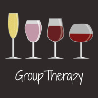 Funny Women Wine Gift Idea Tee - Group Therapy Long Sleeve Racerback Tank | Artistshot