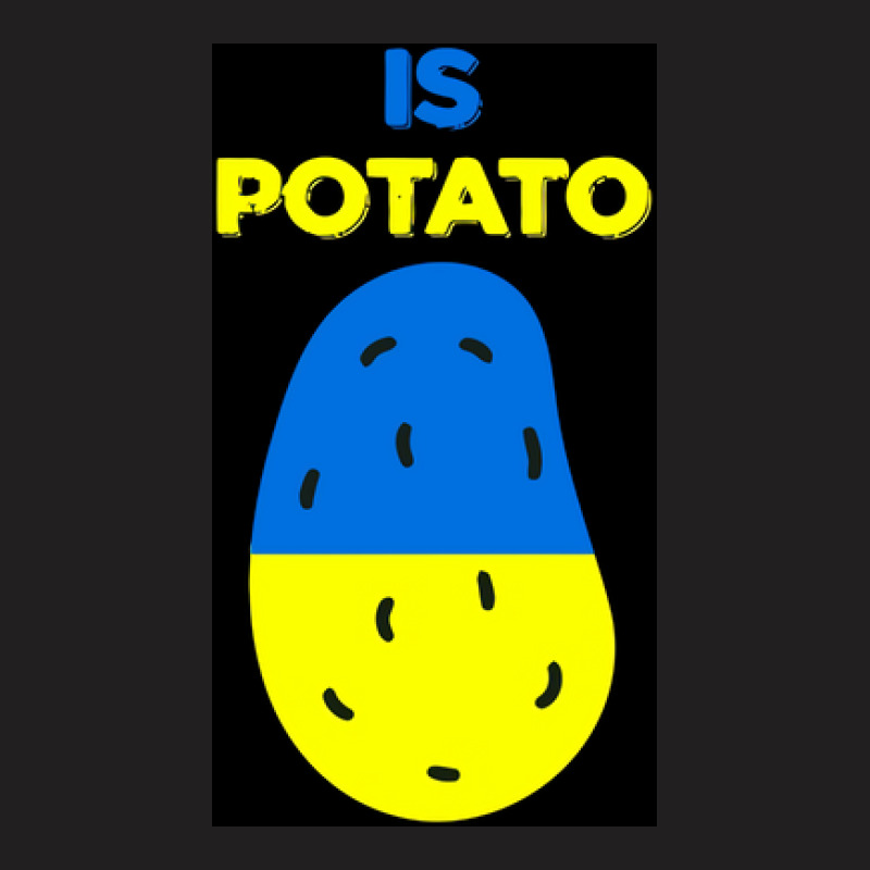 Is Potato As Seen On Late Night Television Poster Yellow T-Shirt by maunesebekb | Artistshot