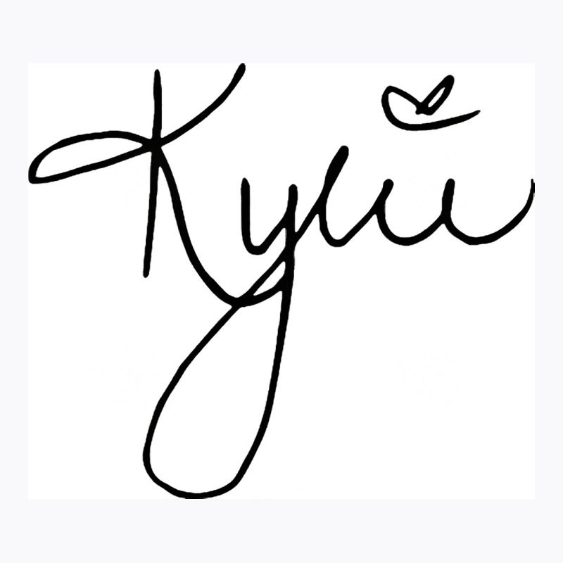 Kylie Signature Poster Hippie T-Shirt by maunesebekb | Artistshot