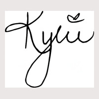 Kylie Signature Poster Hippie Pocket T-shirt | Artistshot