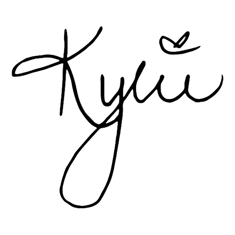 Kylie Signature Poster Hippie V-Neck Tee by maunesebekb | Artistshot