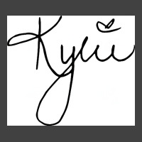 Kylie Signature Poster Hippie Vintage T-shirt | Artistshot