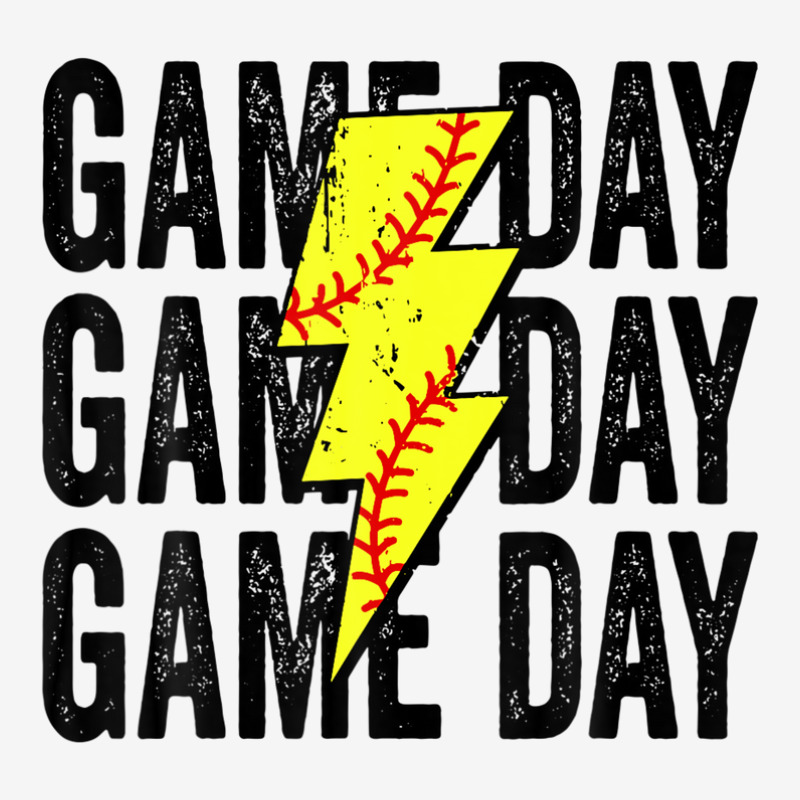 Vintage Game Day Softball Lightning Bolt Funny Team Sport Toddler 3/4 Sleeve Tee by sromydivlevn | Artistshot