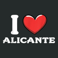 I Love Alicante Spain T Shirt Women's Triblend Scoop T-shirt | Artistshot