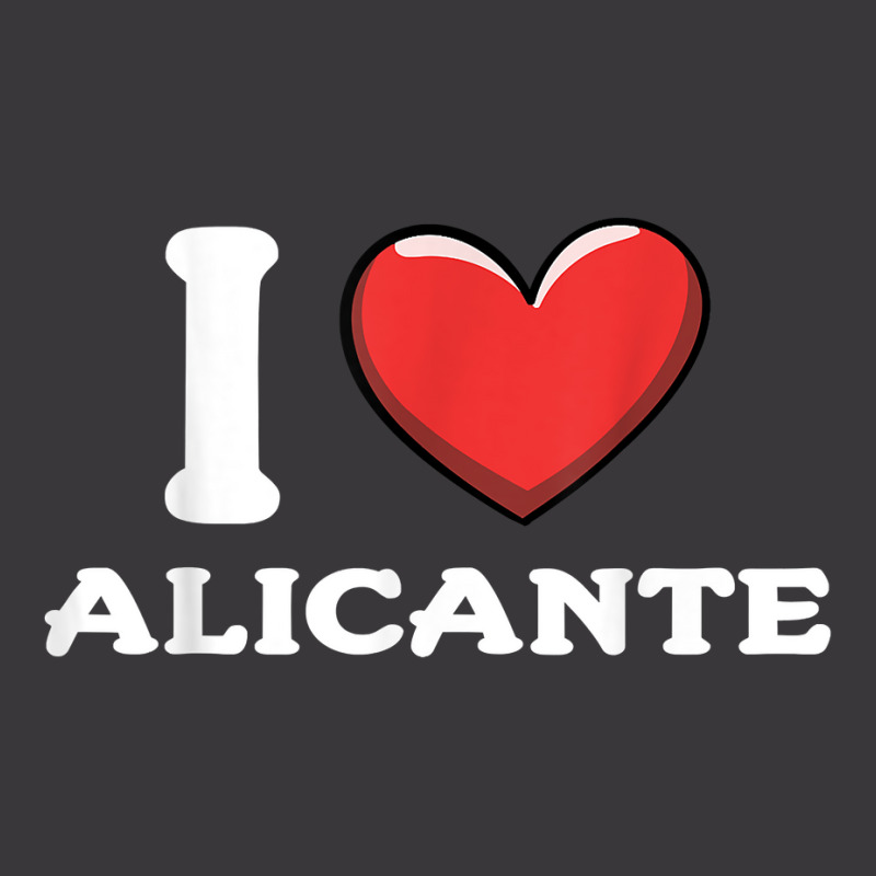 I Love Alicante Spain T Shirt Ladies Curvy T-Shirt by nilda1pr4klauer | Artistshot