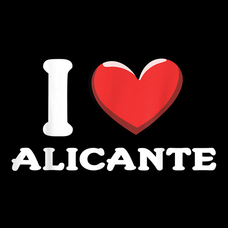 I Love Alicante Spain T Shirt Maternity Scoop Neck T-shirt by nilda1pr4klauer | Artistshot