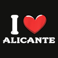 I Love Alicante Spain T Shirt Scorecard Crop Tee | Artistshot