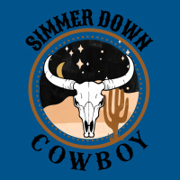 Simmer Down Cowboy Western Style Gift   Music Travel Classic T-shirt | Artistshot