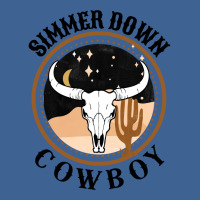 Simmer Down Cowboy Western Style Gift   Music Travel Men's Polo Shirt | Artistshot