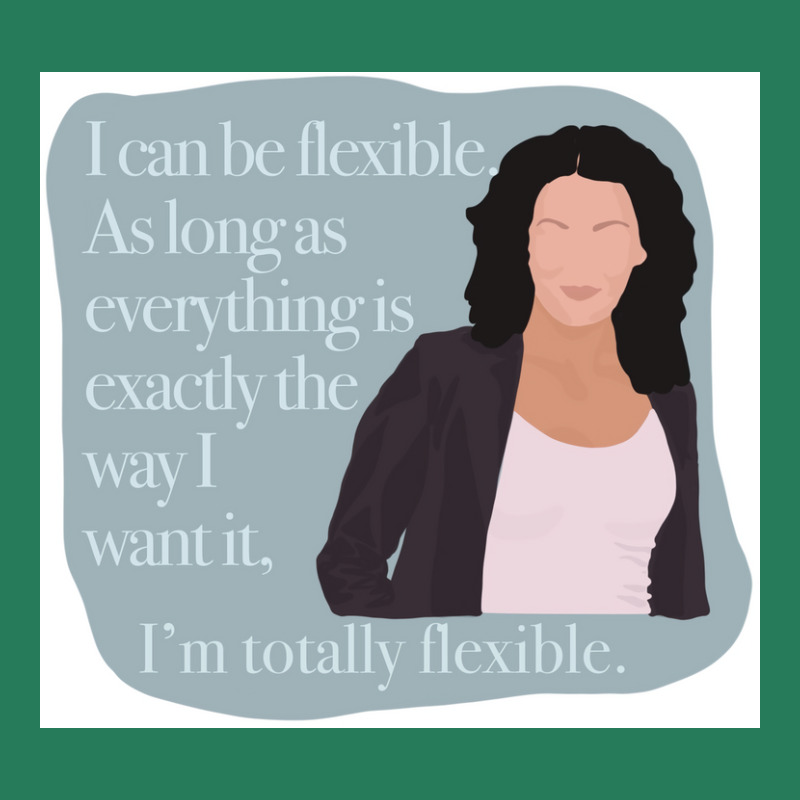 I Can Be Flexible Poster Aesthetic T-Shirt by tolkunassnr | Artistshot