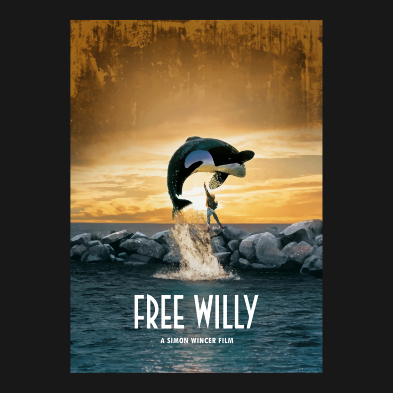 Free Willy  T Blue Flannel Shirt | Artistshot