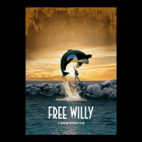 Free Willy  T Blue V-neck Tee | Artistshot