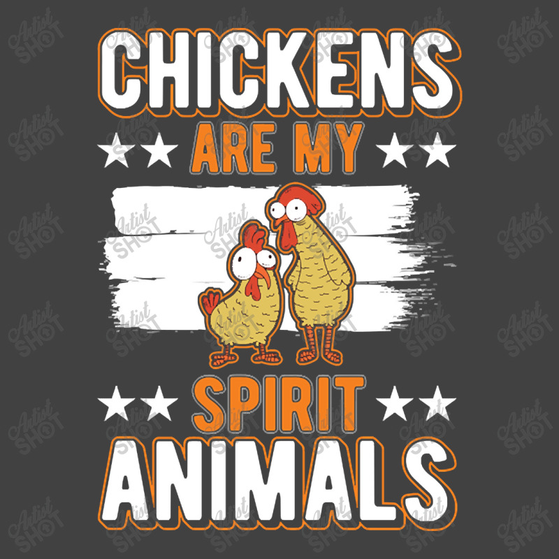 Limited Edition Chickens Spirit Animal Chicken-56wqo Vintage T-Shirt by webberkyla | Artistshot