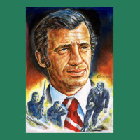 Jean Paul Belmondo Painting Portrait  T Stars T-shirt | Artistshot