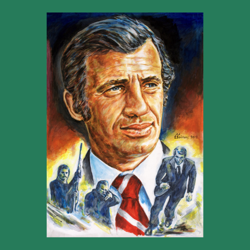 Jean Paul Belmondo Painting Portrait  T Stars T-shirt | Artistshot