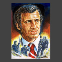 Jean Paul Belmondo Painting Portrait  T Stars Vintage T-shirt | Artistshot