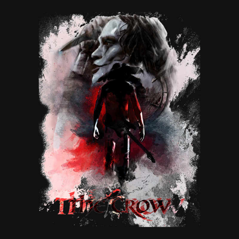 The Crow Portrait Canvas Print | Artistshot