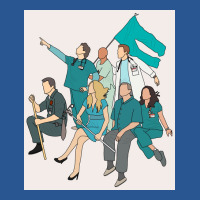 Scrubs Cast Fan Art Poster Cool T-shirt | Artistshot