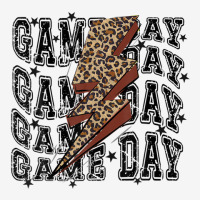 Game Day Football Leopard Lightning Bolt Football Lover Classic T-shirt | Artistshot