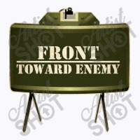 Front Toward Enemy Distressed Claymore Mine Military T-shirt | Artistshot