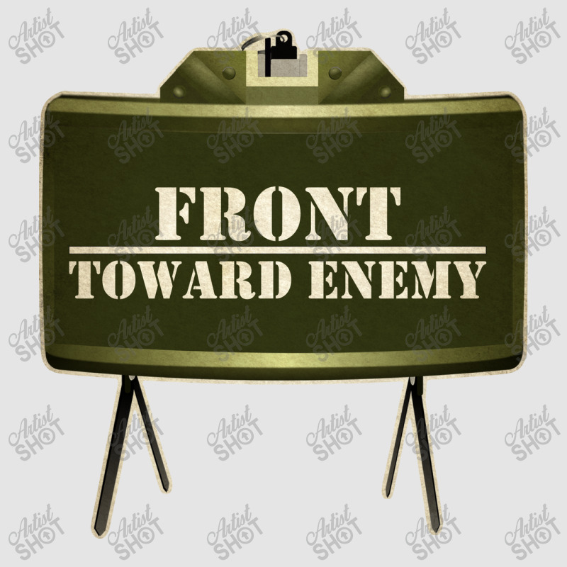 Front Toward Enemy Distressed Claymore Mine Military Exclusive T-shirt | Artistshot